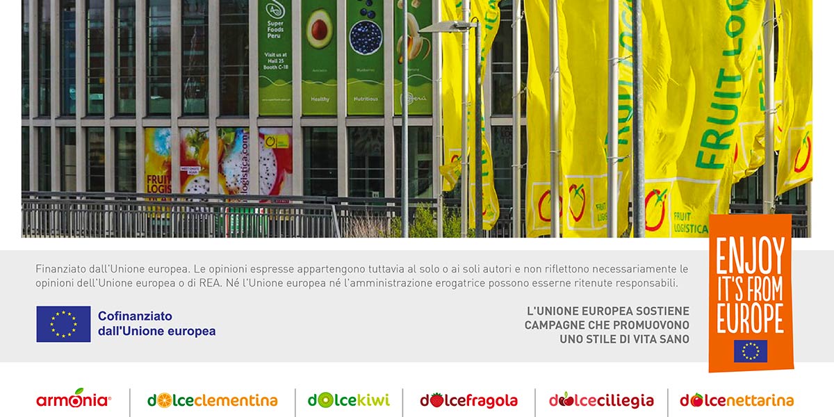 Enjoy Dolce Frutta, la campagna europea di Op Armonia sarà a Fruit Logistica